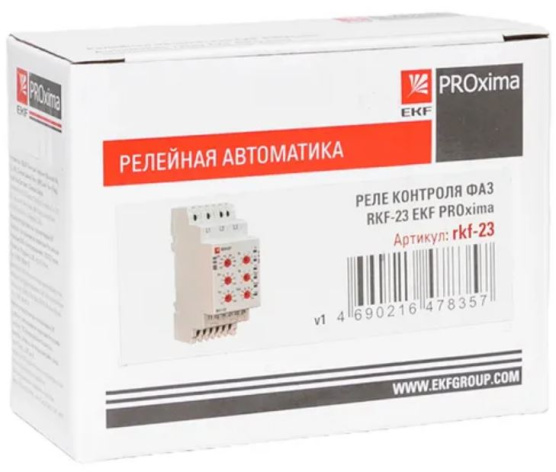 фото Реле контроля фаз EKF rkf-23 в Ростове-на-Дону
