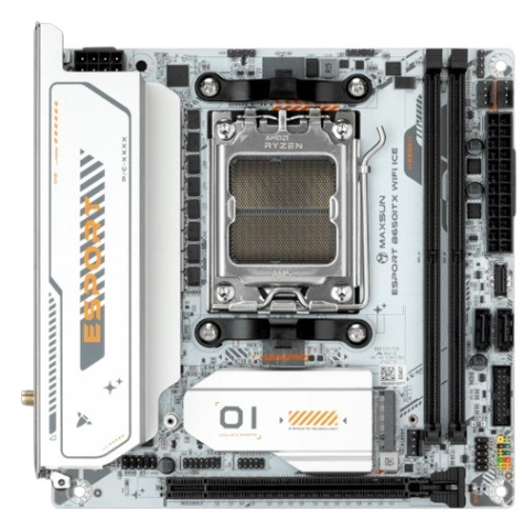 фото Материнская плата mini-ITX MAXSUN MS-eSport B650ITX WIFI ICE в Нижнем Новгороде