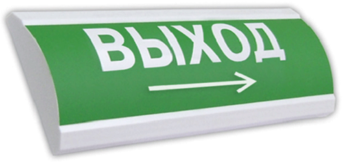 Изображение товара Оповещатель Электротехника и Автоматика ЛЮКС-220-Р "ВЫХОД СТРЕЛКА ВПРАВО"