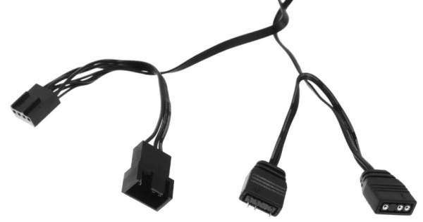 фото Вентилятор для корпуса ACCORD ACC-U12 ARGB BLACK в Казани