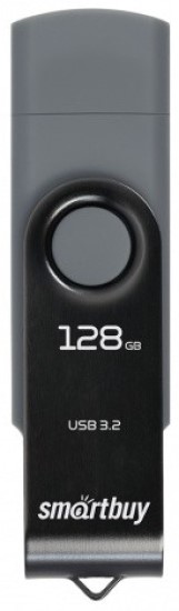

Накопитель USB 3.0 128GB SmartBuy SB128GB3DUOTWK Twist Dual (USB Type-C + USB Type-A), SB128GB3DUOTWK