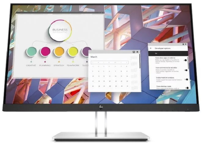 

Монитор 27" HP E27q G4 9VG82AA black/silver, 2560x1440, 16:9, 250 кд/кв.м, 2 мс, 1000:1, 178°/178°(1FH52AA), E27q G4