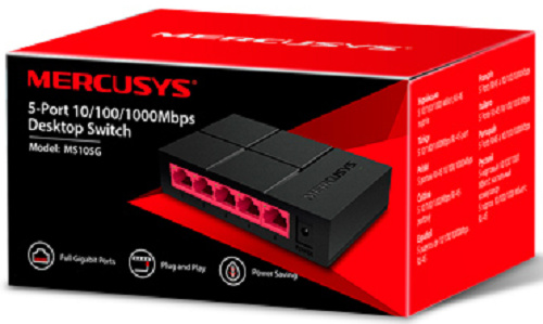 фото Коммутатор неуправляемый Mercusys MS105G в Уфе
