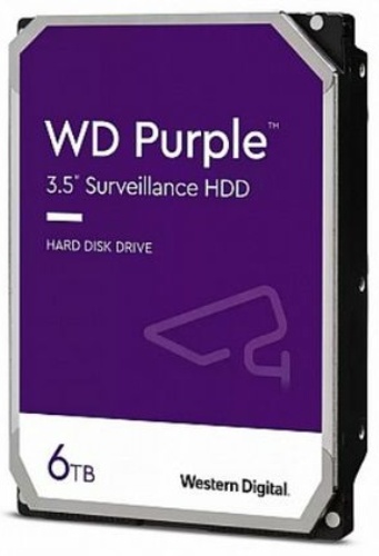 

Жесткий диск 6TB SATA 6Gb/s Western Digital WD63PURU WD Purple 3.5" 5400rpm 256MB, WD63PURU