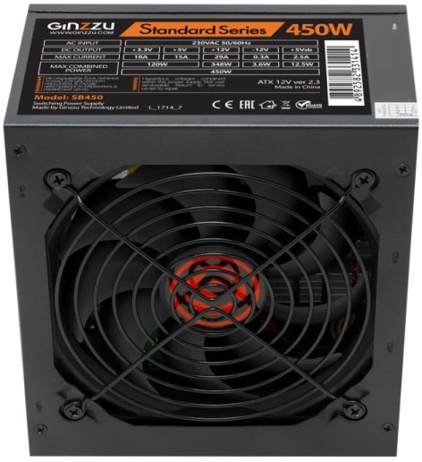 фото Блок питания ATX Ginzzu SB450 в Уфе