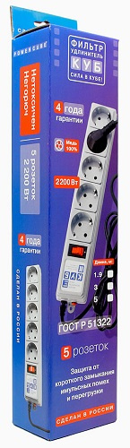 фото Сетевой фильтр  Power Cube SPG-B-6 в Перми