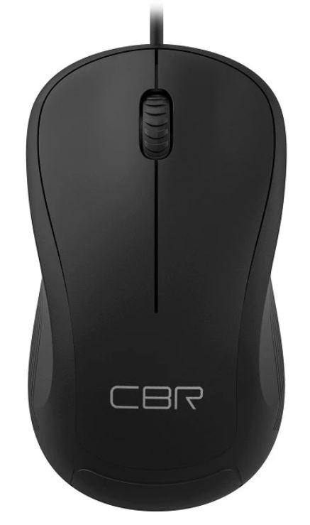 

Мышь CBR CM 108 Black USB, оптич., 1000 dpi, 3 кн., 1.8 м, резиновое колесо прокрутки, CM 108 Black