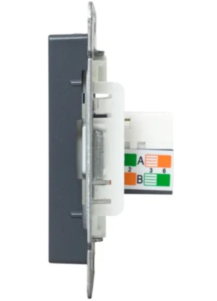 фото Розетка компьютерная  EKF UP1-SOG-RJ45-5