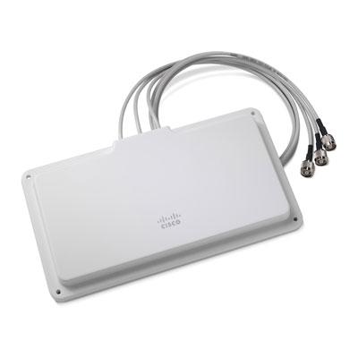 

Антенна Cisco AIR-ANT2566P4W-R= 2,4 ГГц 6 дБи/5 ГГц 6 дБи, 4 порта, RP-TNC, AIR-ANT2566P4W-R=