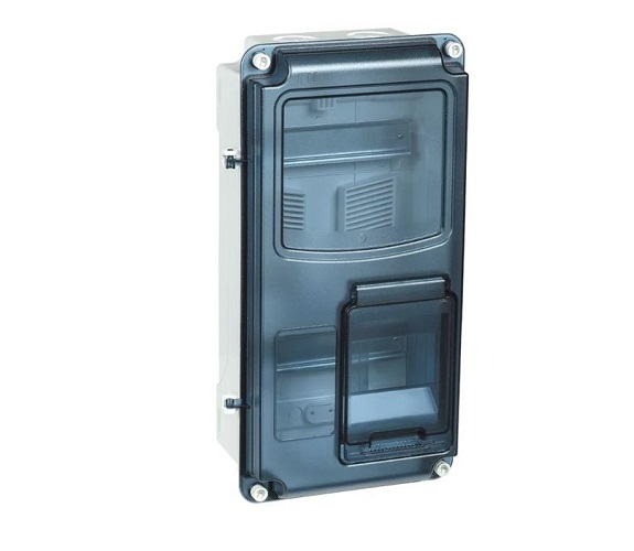 

Корпус IEK MSP1-N-08-66-L ЩУРн-П 1/8 Krepta 3 IP66 PC пластик., MSP1-N-08-66-L