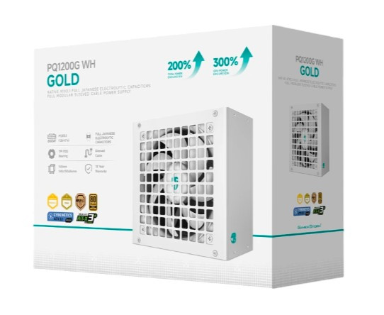 фото Блок питания ATX Deepcool GAMERSTORM PQ1200G WH в Омске