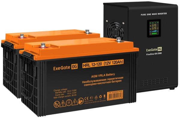 фото Комплект  Exegate FineSine SX-2500.LCD.AVR.2SH в Уфе