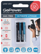 фото Батарейка GoPower FR03