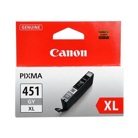 

Картридж Canon CLI-451GY XL 6476B001 для MG6340, MG5440, IP7240 . Серый. 3350 страниц., CLI-451GY XL