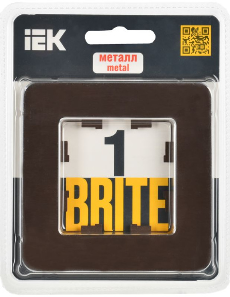 фото Рамка одинарная  IEK BR-M12-M-21-K30 в Ростове-на-Дону