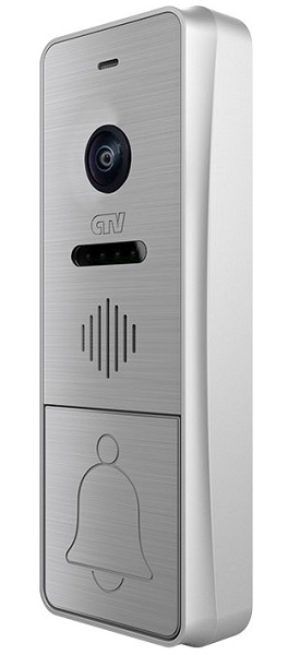 

Вызывная панель CTV CTV-D4004FHD для видеодомофона, объектив fish eye, ИК-фильтр для "ночного" режима, подсветка кнопки вызова, блок управления замком, CTV-D4004FHD