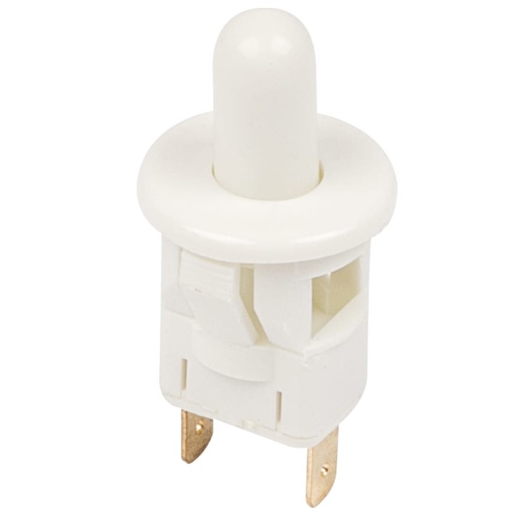

Выключатель Rexant 36-3021 кнопка 250V 2.5А (2с) ON-(OFF) Б/Фикс белый (PBS-19С2) (мебельная), 36-3021
