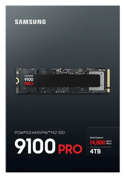 фото Накопитель SSD M.2 2280 Samsung 9100 PRO в Самаре 4000 ГБ