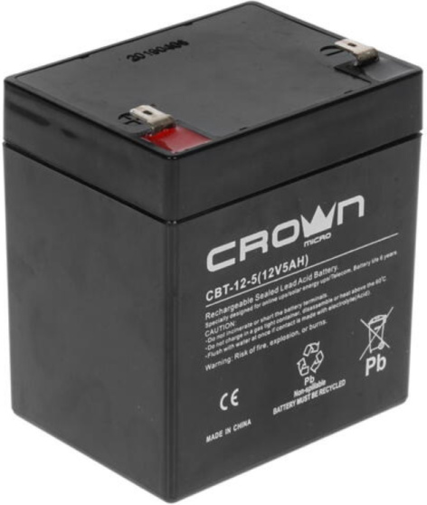 фото Аккумулятор  Crown СВТ-12-5 в Уфе