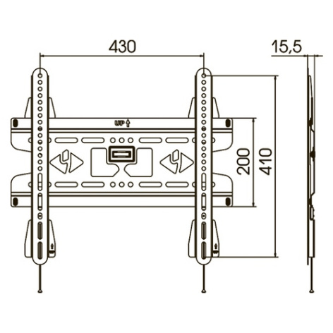 фото Кронштейн настенный Kromax VEGA-50