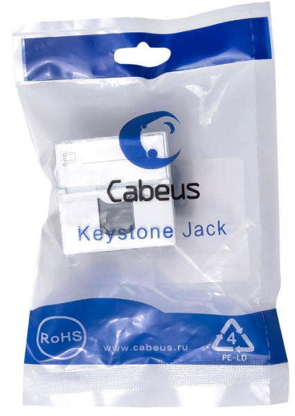фото Модуль Cabeus KJ-RJ45-Cat.6a-180T-FP-L-45 в Краснодаре