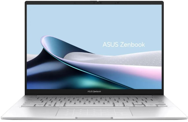 фото Ноутбук  ASUS Zenbook 14 UX3405MA-QD026W в Красноярске 14 ", Core Ultra 7, 16 Гб RAM, 1 Тб SSD, Arc graphics, Серебристый