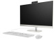 фото Моноблок 27" HP AIO 27-CR1002 (Intel Core Ultra 7 155U, 16ГБ SODIMM DDR5, SSD 512 ГБ, Arc graphics, Не установлена) Белый [CW2V1PA]