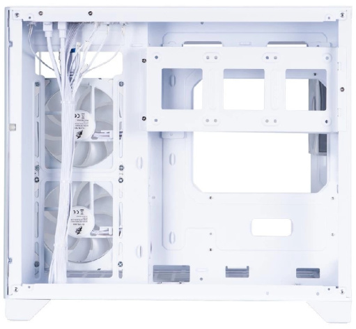 фото Корпус mATX 1STPLAYER MEGAVIEW MV6-TP ARGB White в Волгограде