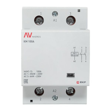 фото Контактор модульный EKF km-av-3-100-20-230V в Ростове-на-Дону