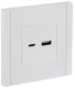 фото Розетка USB  IEK FP-U22-018-K01 в Красноярске