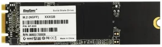 

Накопитель SSD M.2 2280 KINGSPEC NT-256 256GB SATA 6Gb/s 3D MLC 500/480MB/s MTBF 1M, NT-256
