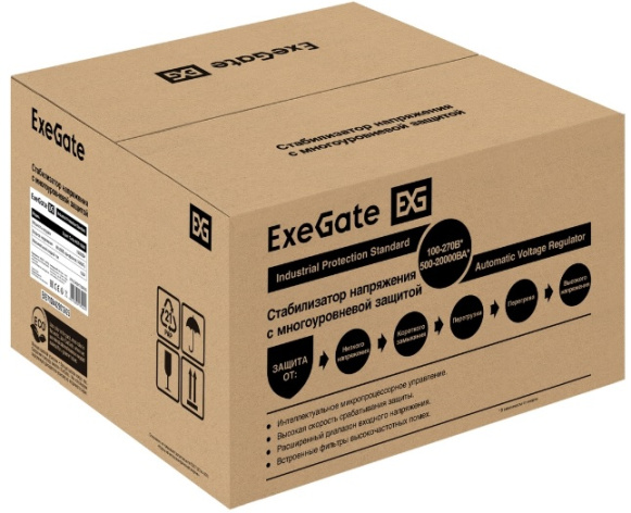 фото Стабилизатор напряжения Exegate Expert Turbo AST-10000 в Уфе