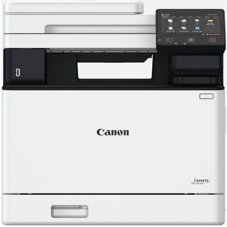 

МФУ цветное Canon i-SENSYS MF754Cdw 5455C009 A4, 1200dpi, 33ppm, duplex, ADF50m, USB/LAN/Wi-Fi, 1024Mb, факс, i-SENSYS MF754Cdw