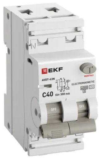 фото Автомат дифференциальный EKF D63N26M40C300 в Челябинске