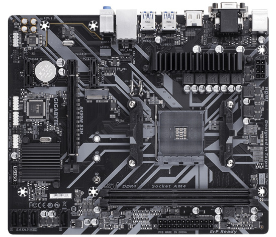 фото Материнская плата mATX GIGABYTE B450M S2H