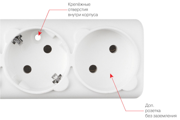 фото Сетевой фильтр  Power Cube SPG(5+1)-16B-3М в Уфе