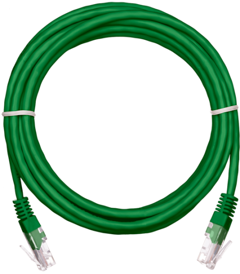 фото Кабель патч-корд U/UTP 5e кат. 10м Netlan EC-PC4UD55B-BC-PVC-100-GN-5 в Уфе