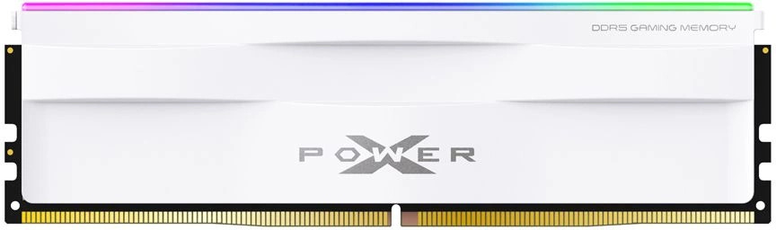 

Модуль памяти DDR5 16GB Silicon Power Xpower Zenith RGB SP016GXLWU60CFSH 6000MHz PC5-48000 CL36 ECC 1.35V heatsink Ret, Xpower Zenith RGB