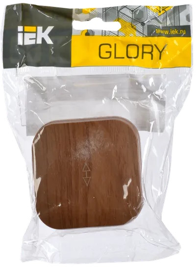 

Выключатель IEK EVH12-K24-10 проходной 1-кл. ОП GLORY 10А ВСп10-1-0-ХД дуб, EVH12-K24-10