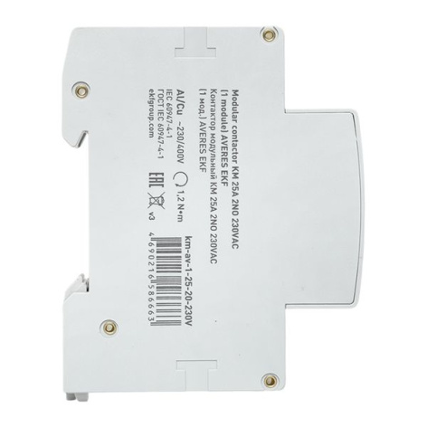 фото Контактор модульный EKF km-av-1-25-20-230V в Уфе