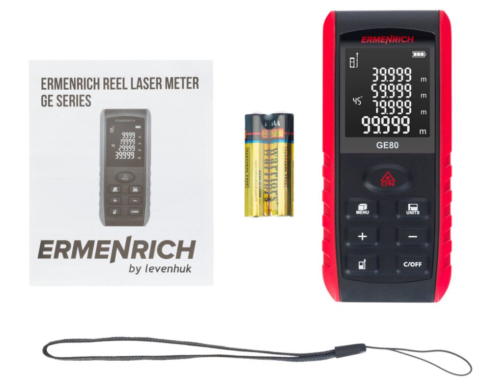 

Рулетка Ermenrich 83077 лазерная Reel PRO GE80, 83077