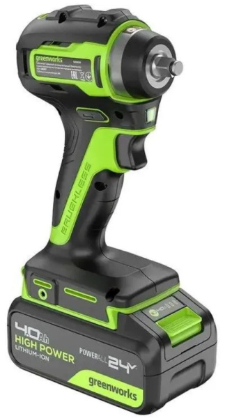 фото Гайковерт Greenworks G24IW200