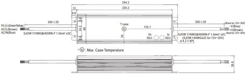 фото Драйвер светодиодный  Mean Well HLG-240H-24 в Омске