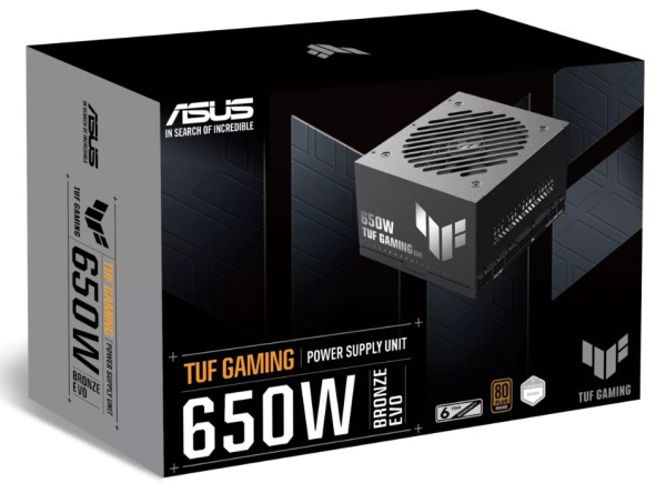 фото Блок питания ATX ASUS TUF-GAMING-650B-EVO
