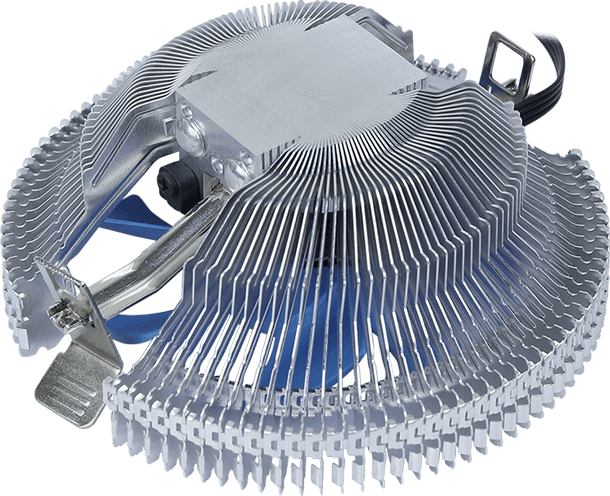 

Кулер AeroCool Verkho i 4710700950791 LGA 1150/1151/1155/1156/775, 103x103x45mm, 1200-2500rpm, 12,2 - 29,7dBA, 25,15 - 58,25 CFM, TDP 90W, PWM 4-Pin, Verkho i