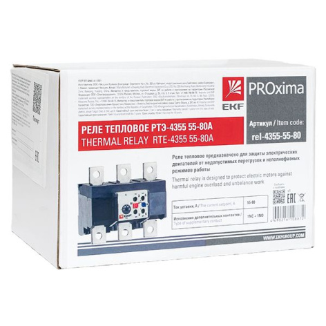 фото Тепловое реле  EKF rel-4355-55-80 в Омске