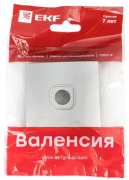 фото Накладка розетки телевизионной EKF ESA00-L-027-30
