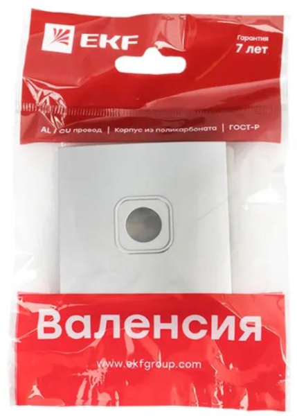 фото Накладка розетки телевизионной  EKF ESA00-L-027-30 в Омске