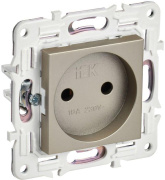 фото Розетка без заземления IEK SK-R10-10-K37