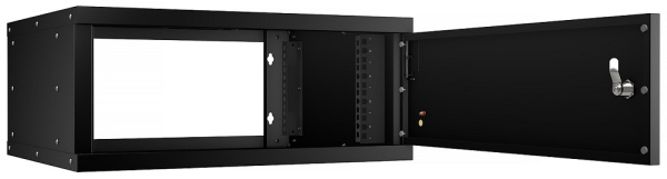 фото Шкаф настенный 19", 4U Cabeus WSC-05D-4U55/45m-BK